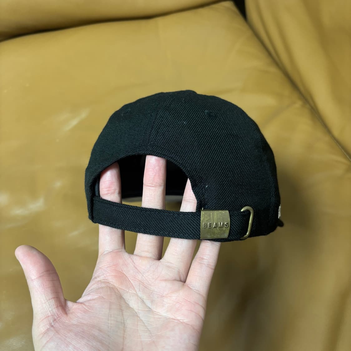 Beams 빔즈 x 뉴에라 뉴욕 메츠 9Fifty 블랙 6패널 볼캡 모자 상품이미지7