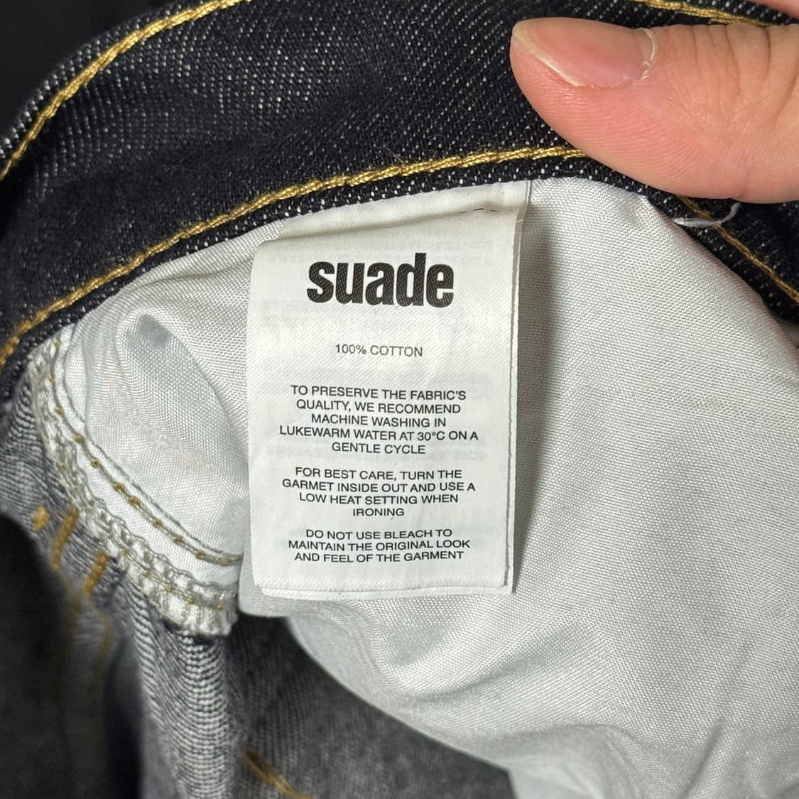 suade BLUEJEANS L사이즈 데님 팬츠 상품이미지7