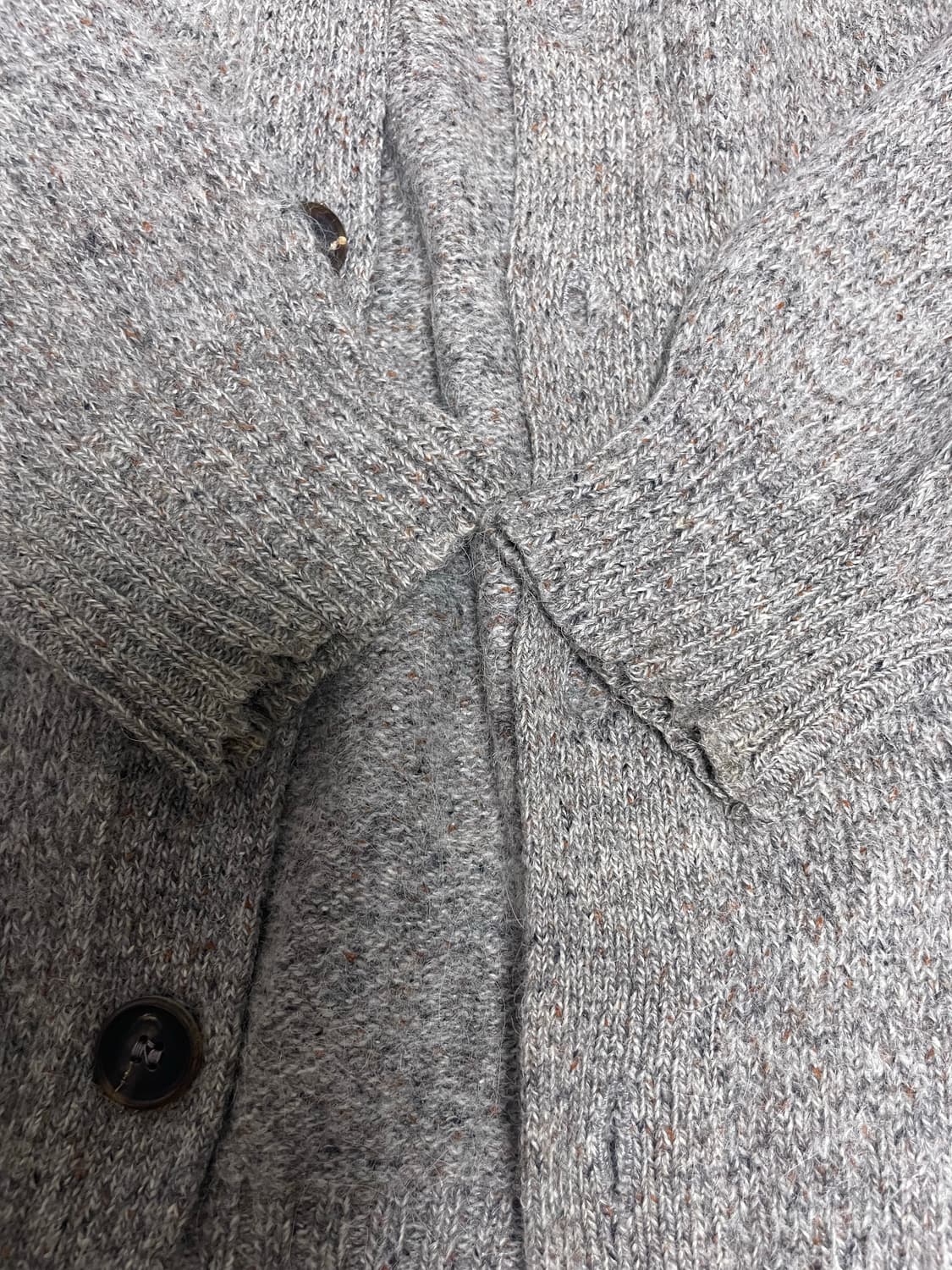 이태리제 알파카 울 가디건 사이즈 105~110 상품이미지4