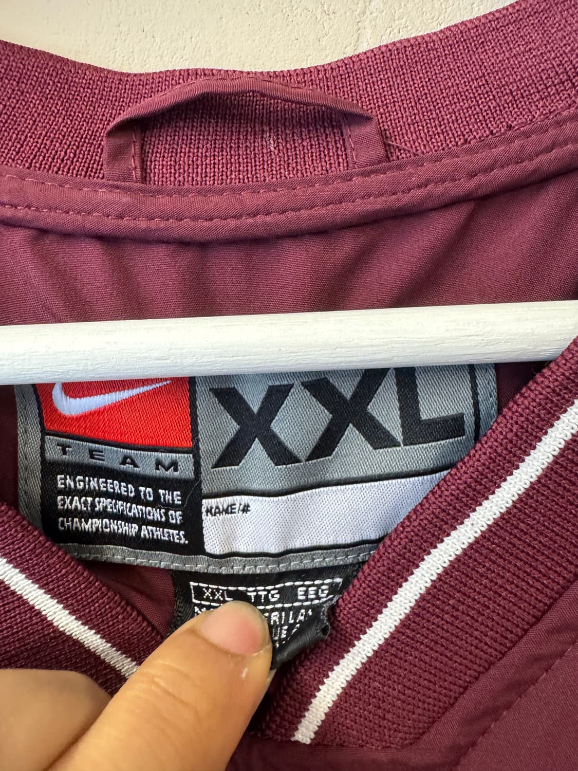나이키 미네소타 팀 웜업 져지 xxl 상품이미지3