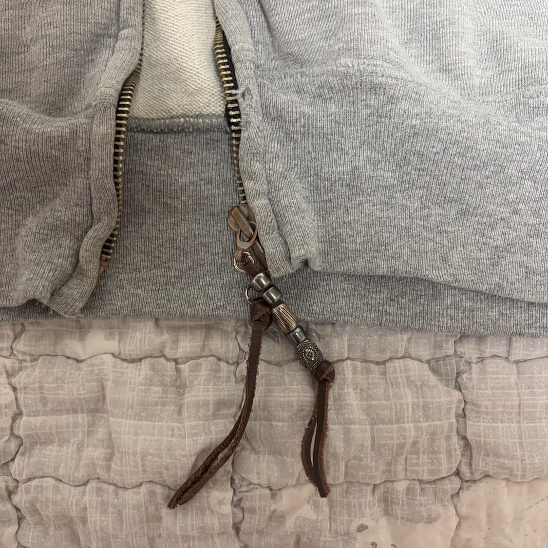 레미릴리프 후드집업 그레이 상품이미지3