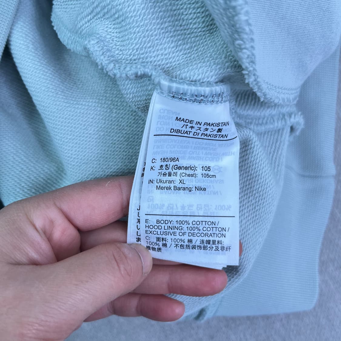 105 나이키 신형 빅스우시 반집업 후드티 상품이미지7