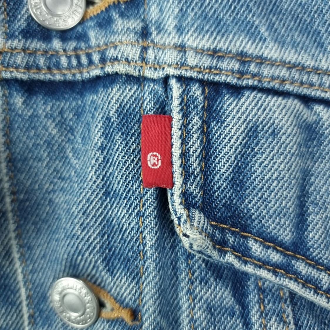 [리바이스] 타입쓰리 R탭 데님 트러커 자켓 M20123 상품이미지6