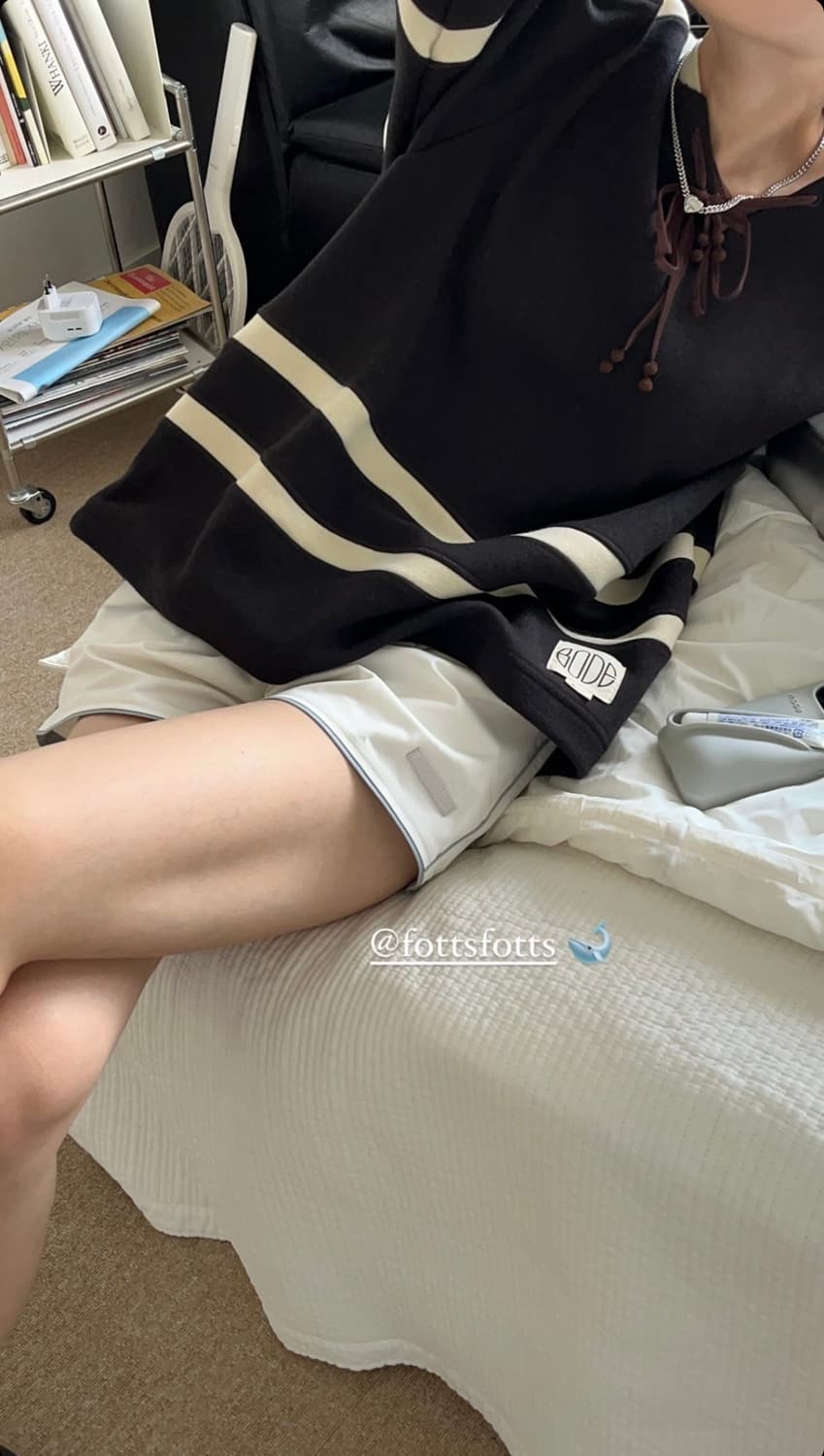 포츠포츠 COTTON SHORTS WHITE 상품이미지3