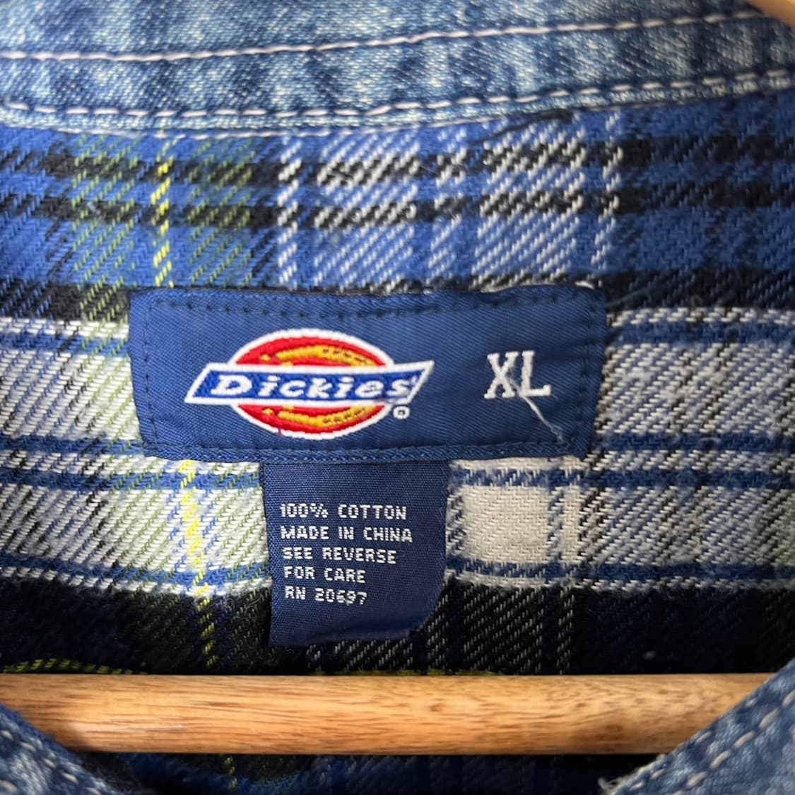 2000s Dickies 디키즈 데님 워크 셔츠 자켓 상품이미지5