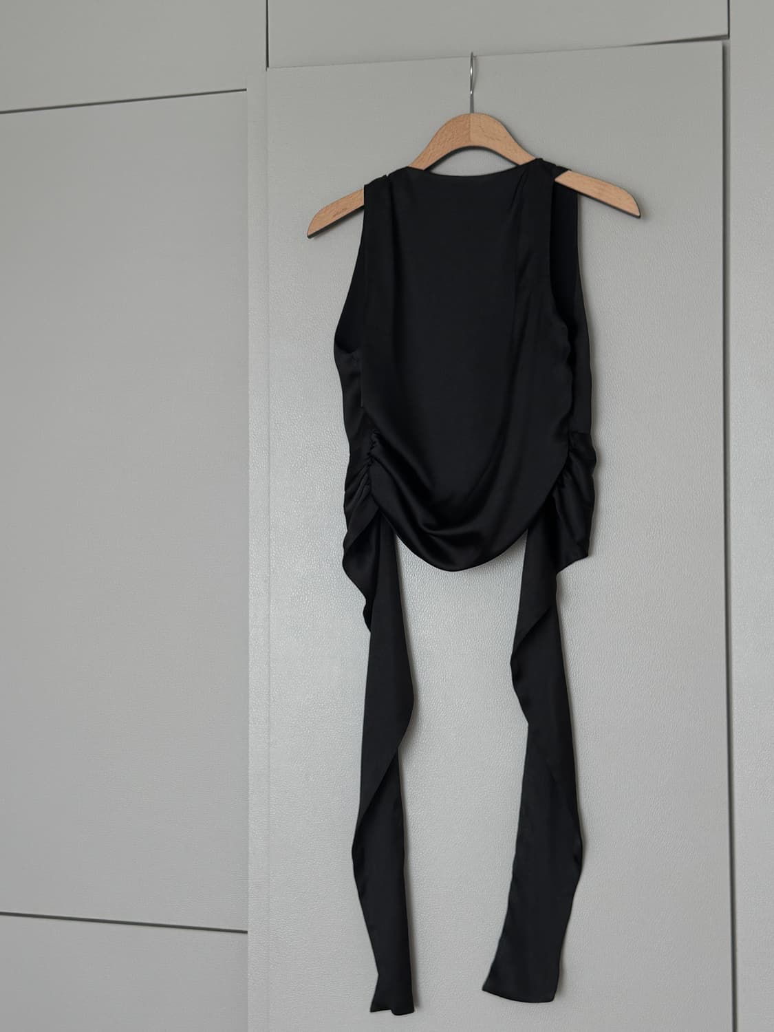 🖤 자라(Zara) 새틴 홀터넥탑 상품이미지6