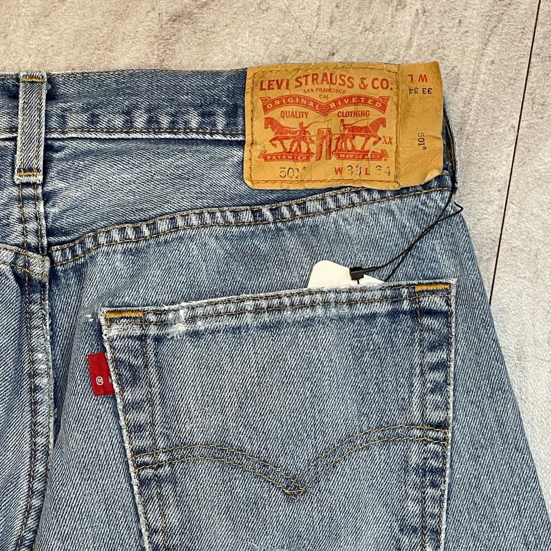 리바이스 501 데님팬츠 p550 상품이미지8