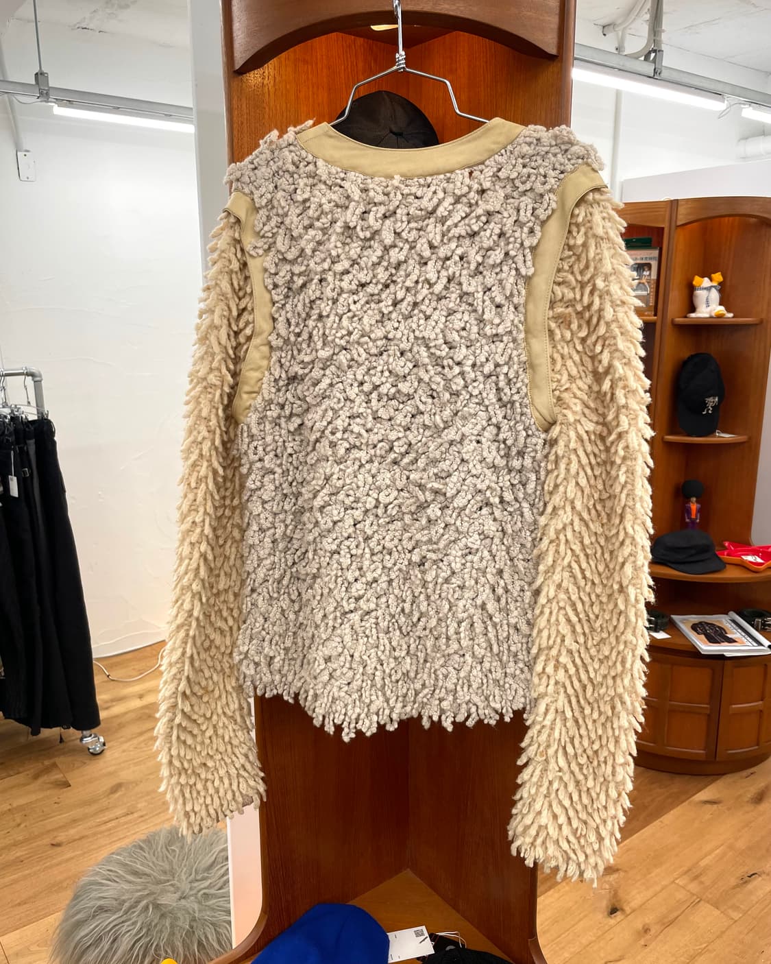 [M] 랙앤본 퍼 자켓 상품이미지6