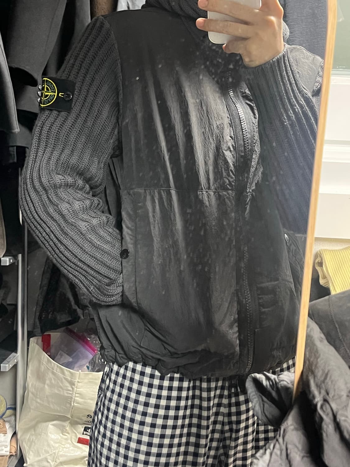24fw 스톤 tc 니트자켓 상품이미지3