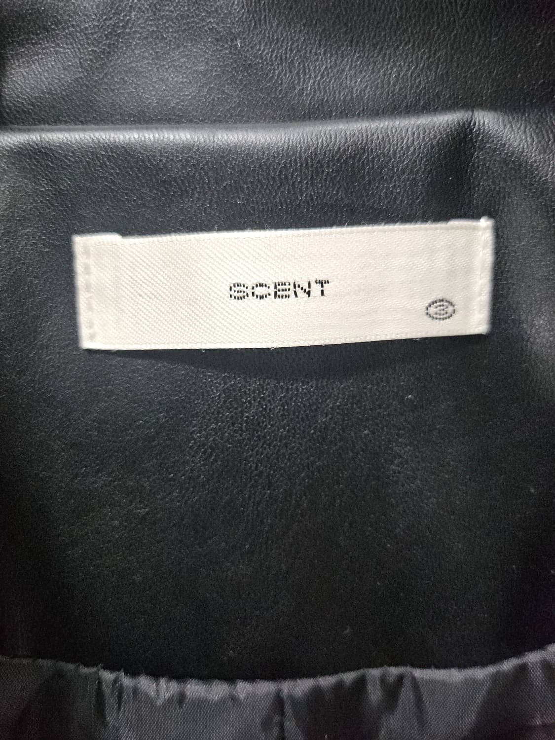 SCENT 블랙 레더 남성 자켓 XL 상품이미지4