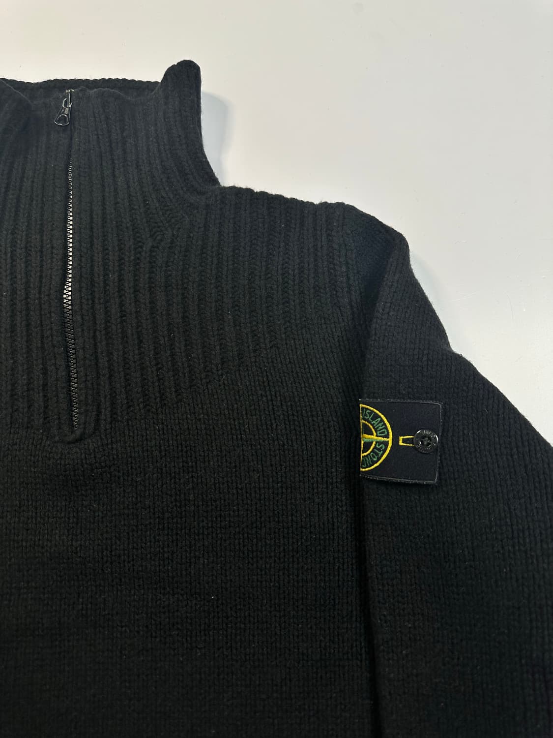 스톤아일랜드 하프집업 울니트 M 상품이미지2