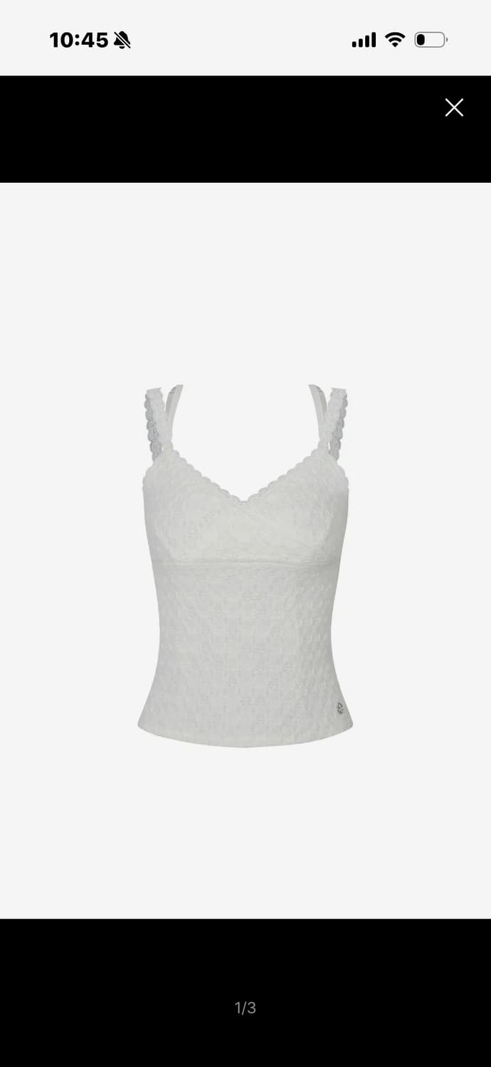 페인오어플레져 vera 레이스 탑 상품이미지1