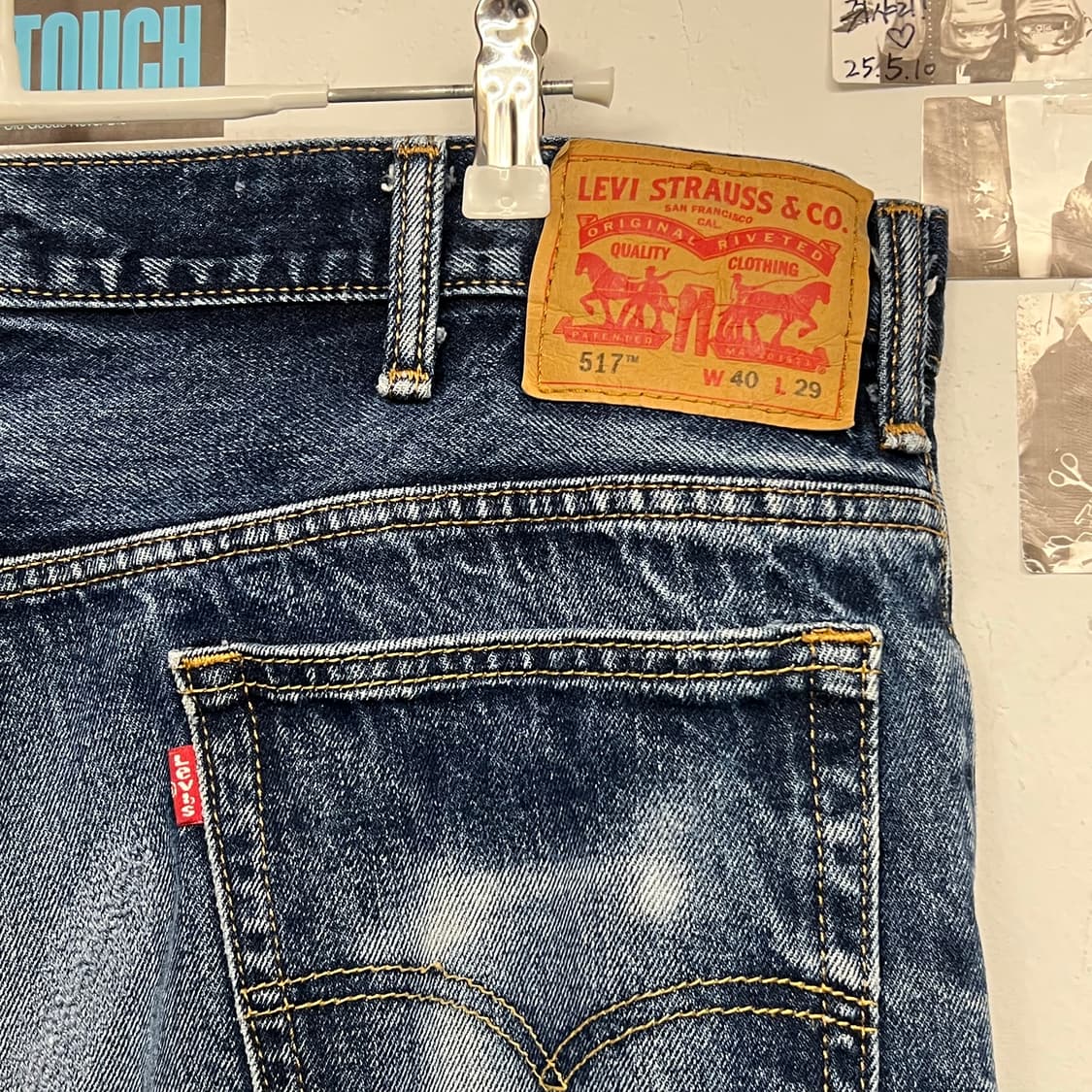 10‘s 리바이스 517 중청 빅사이즈 상품이미지5