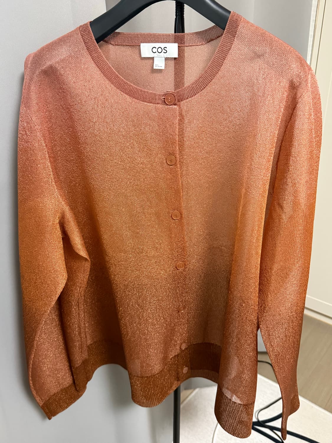 COS 파인 니트 옴브레 가디건 상품이미지2