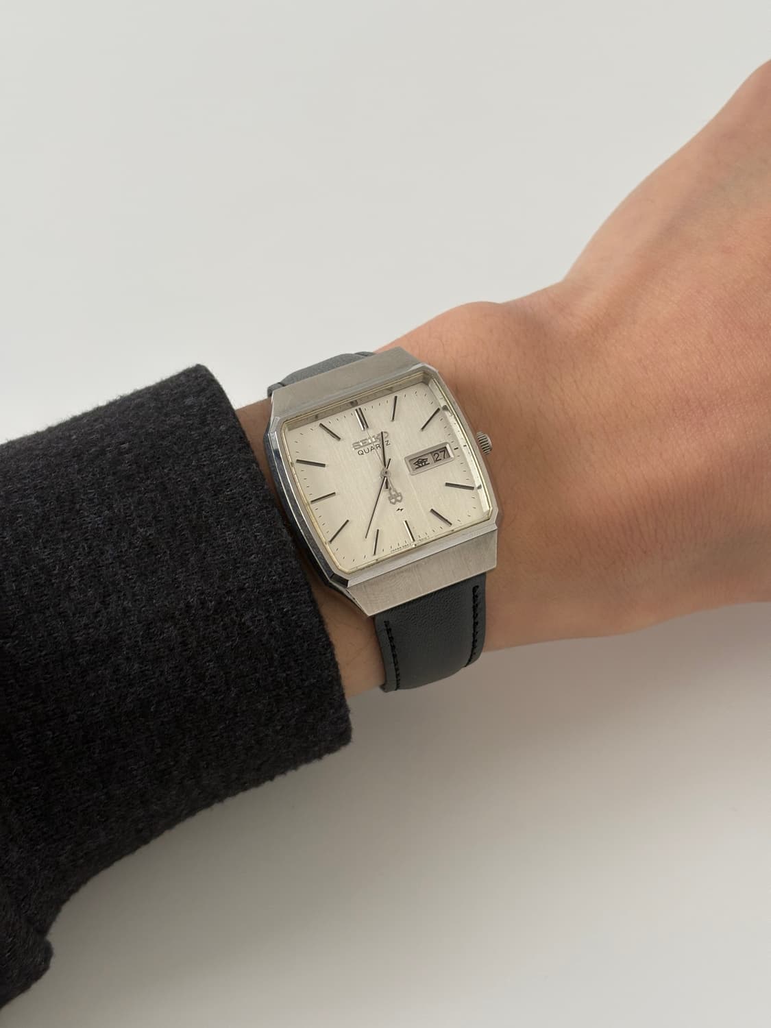 1970s Silver Square Quartz 상품이미지8