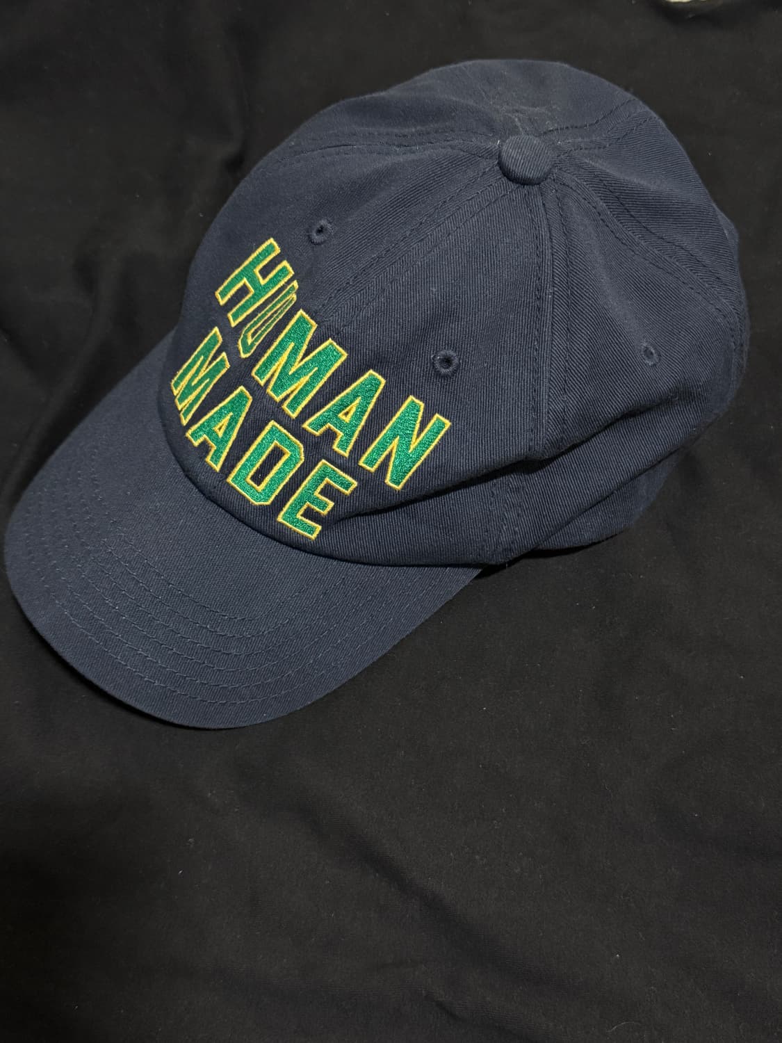 [OS] 휴먼메이드 6 패널 캡 네이비 상품이미지5