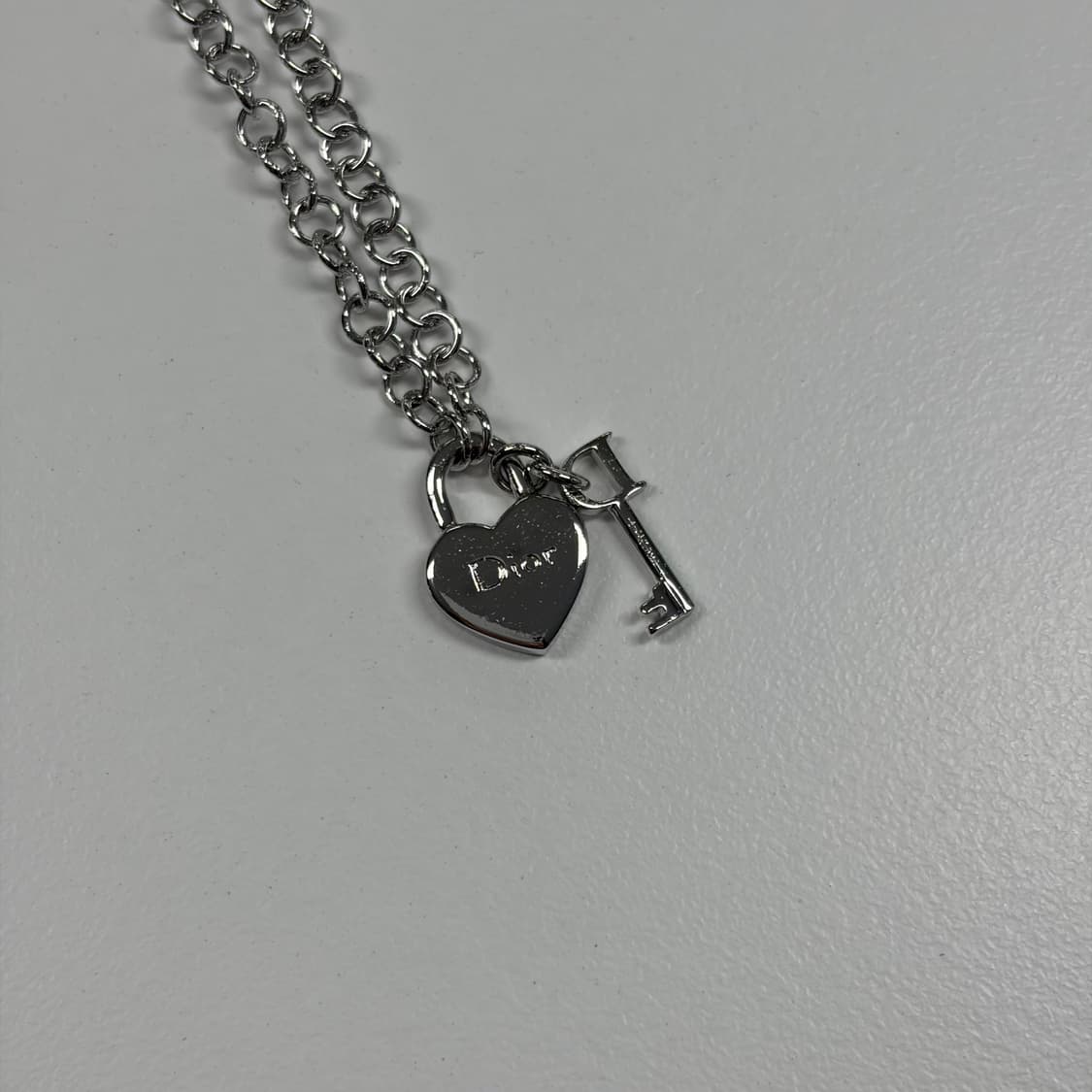 디올 하트 태그키 목걸이 상품이미지7