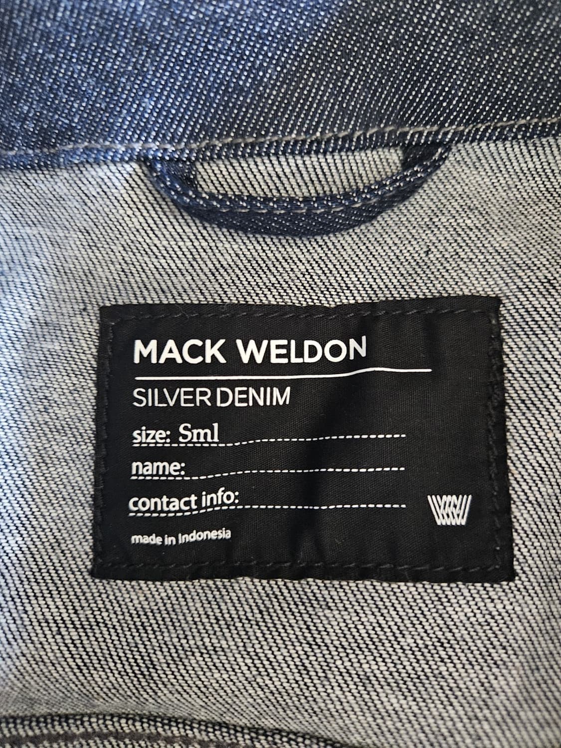 Mack Weldon 실버 데님자켓 상품이미지3