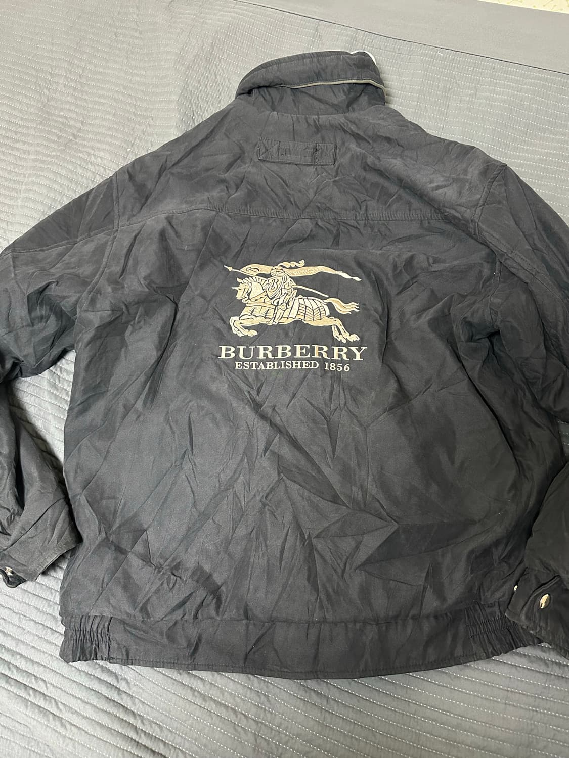 버버리 블루종 빈티지 자켓 상품이미지1