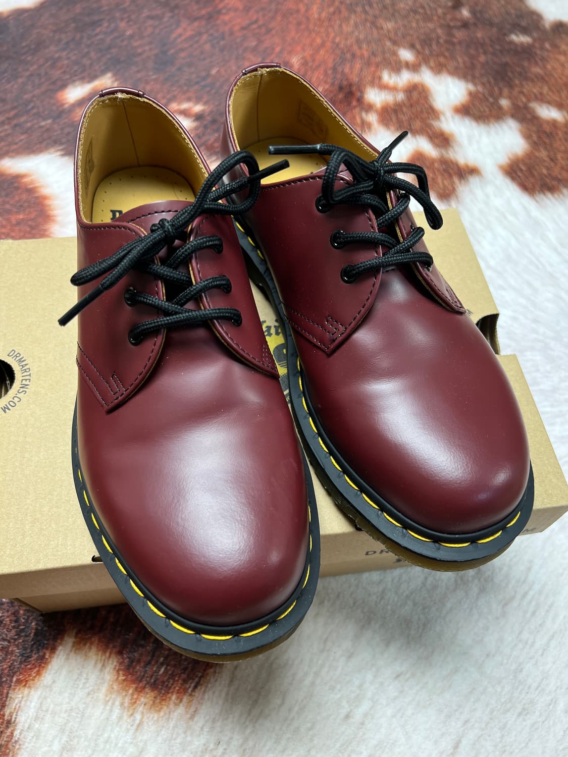 닥터마틴 1461 스무스 체리레드 3홀 로퍼 40 (255mm) 상품이미지8