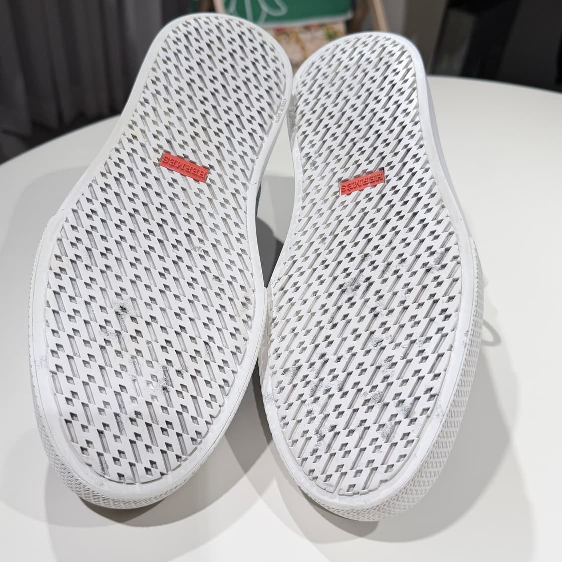 41.5 / 에르메스 H 딥 화이트 블루 스니커즈 상품이미지6