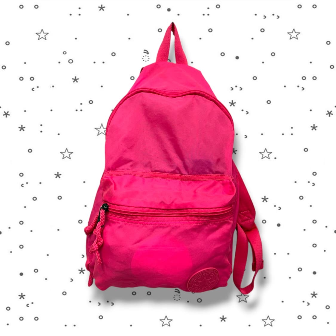 Converse 컨버스 네온 핑크 백팩 상품이미지1