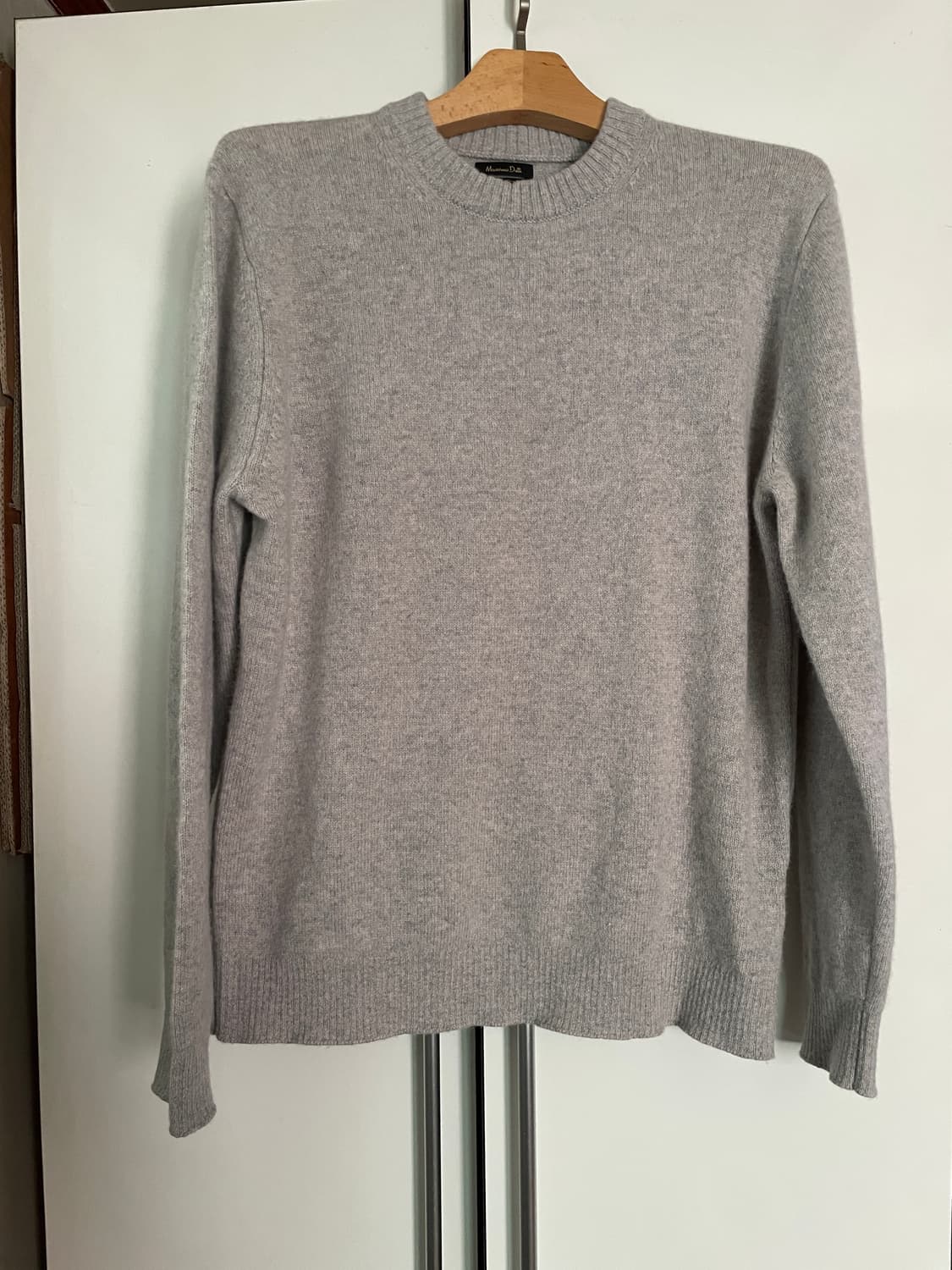 마시모두띠 울 니트 그레이 상품이미지1