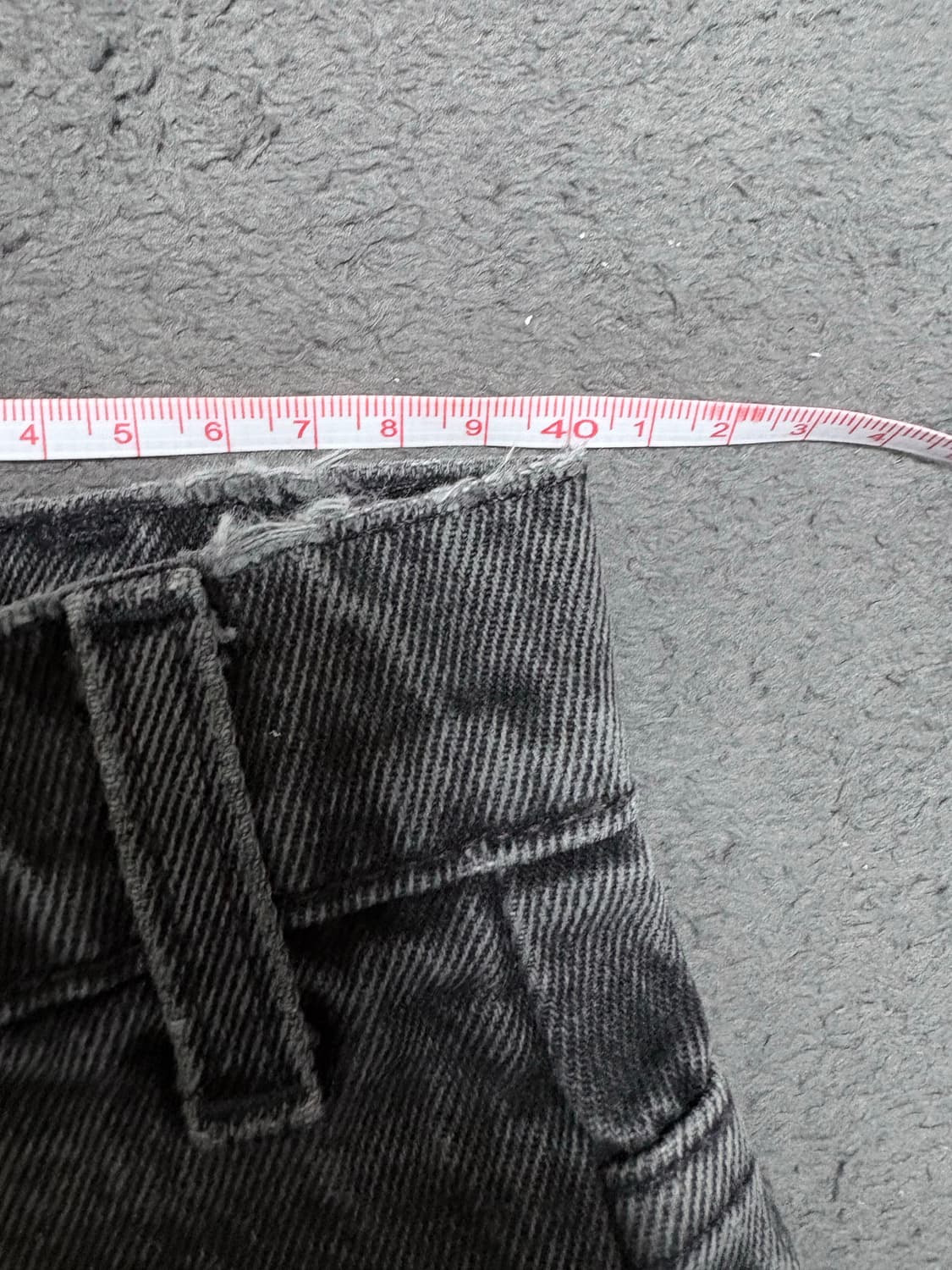 (33x32, 실측 31) 90s 리바이스 505 오렌지탭 빈티지 흑청 상품이미지8