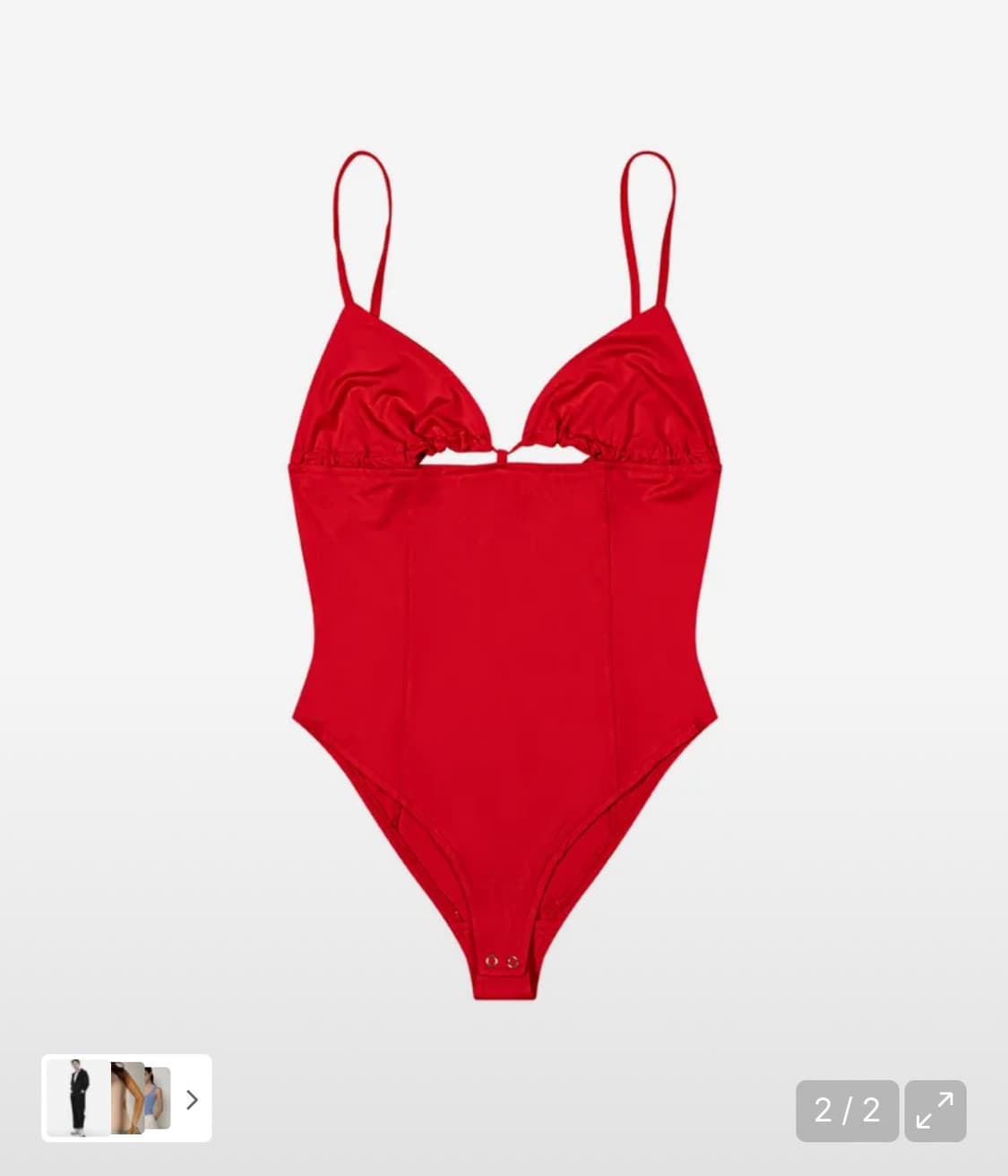 Porta 포르타 3-way cut out bodysuit 상품이미지3