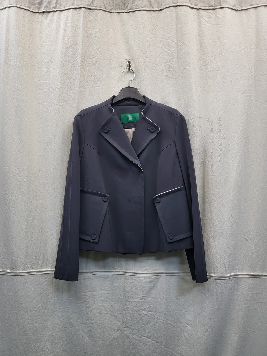 KUHO 다크 그레이 여성 자켓 상품이미지1