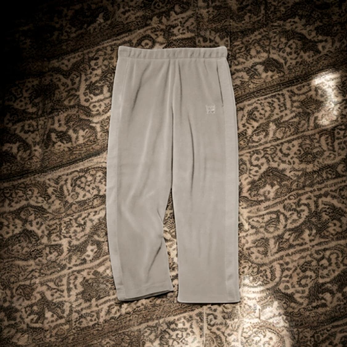 새제품L 유니클로 니들스 플리스 와이드 팬츠 베이지 상품이미지1