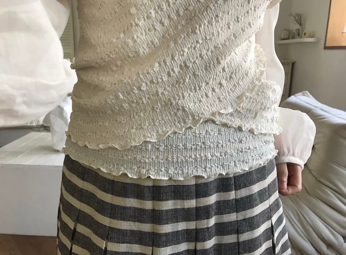Vintage wrap blouse 상품이미지6