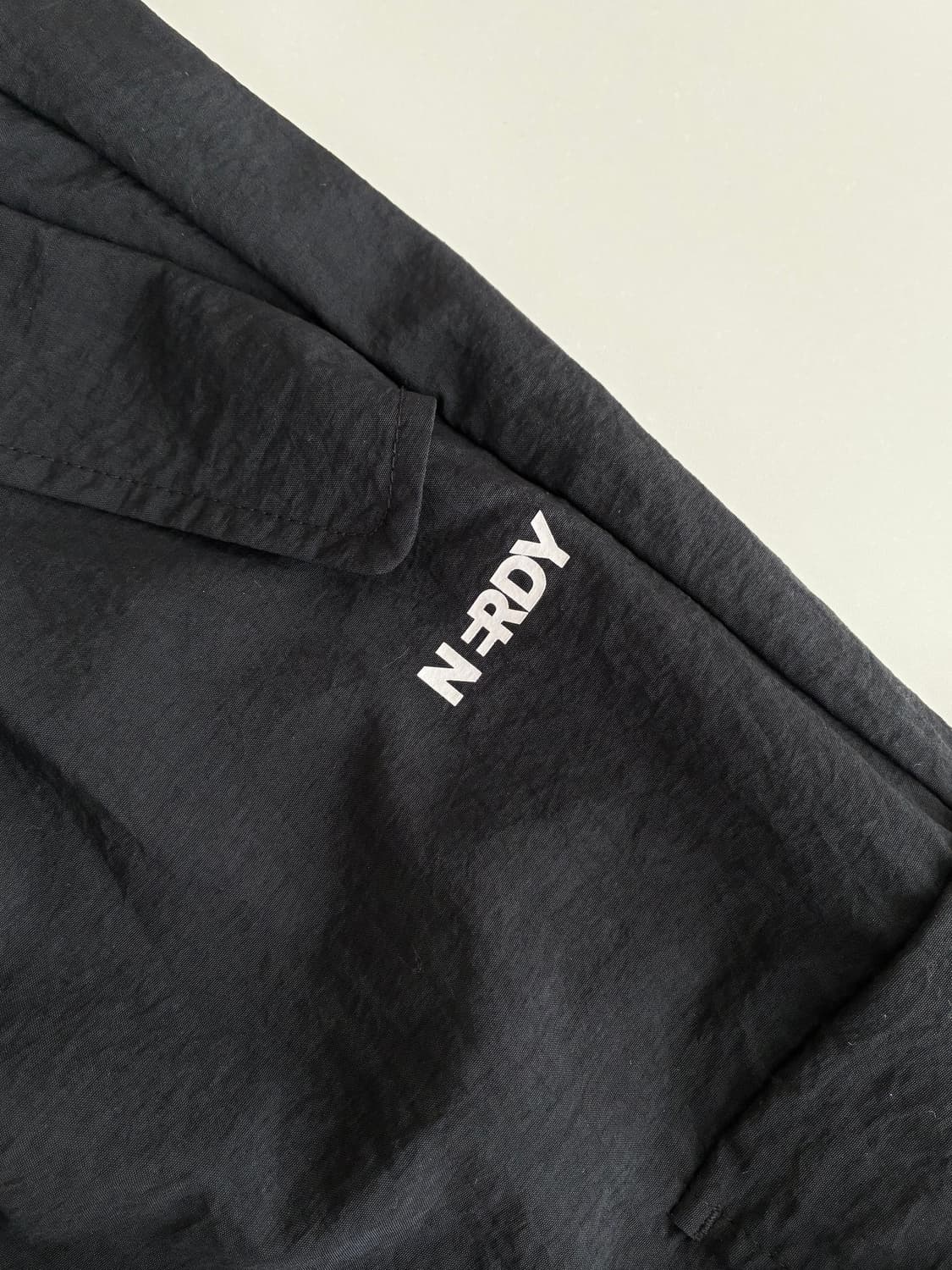 M) 널디 투웨이 나일론 카고 팬츠 블랙 상품이미지5