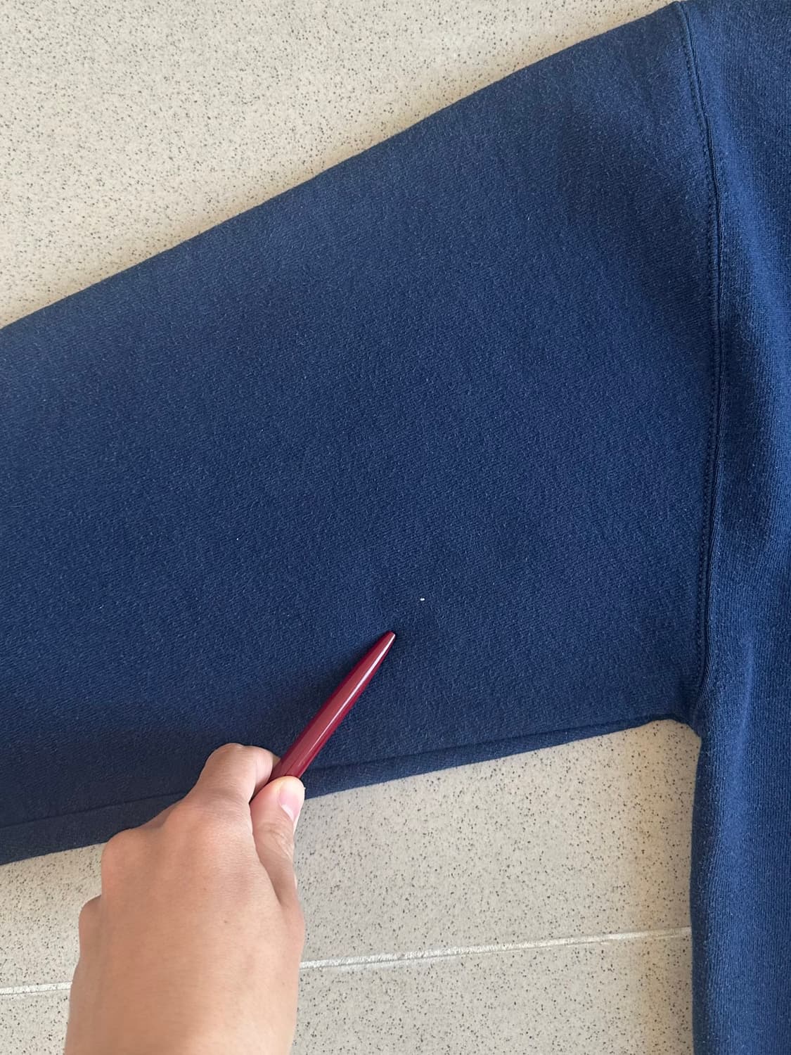 90s 빈티지 러셀 후드 네이비 L USA 상품이미지5