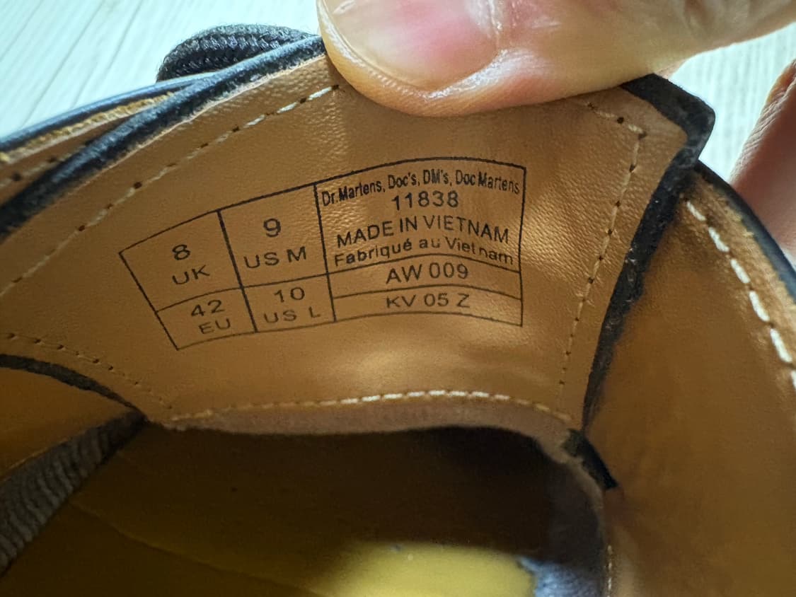 닥터마틴 1461 3홀 스무스 270 상품이미지7