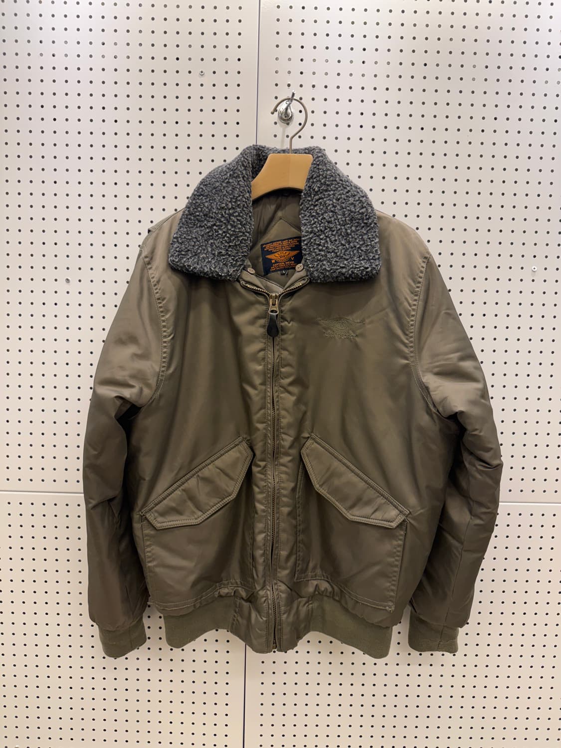 빈티지 US AIR FORCE 항공점퍼 U1191 상품이미지2