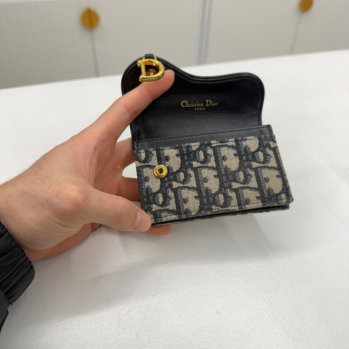 디올 새들 오블리크 카드지갑 상품이미지7