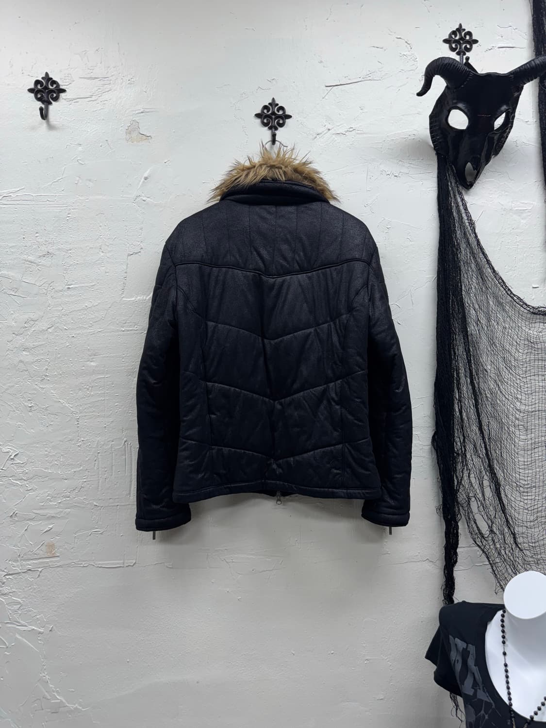 Asm 00s vkei trimming fur jacket 상품이미지6