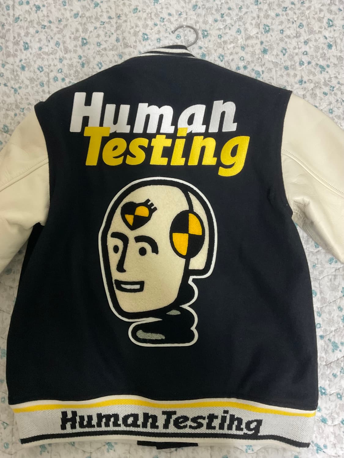 휴먼메이드 x 에이셉 라키 휴먼테이스팅 바시티 자켓 M 상품이미지3