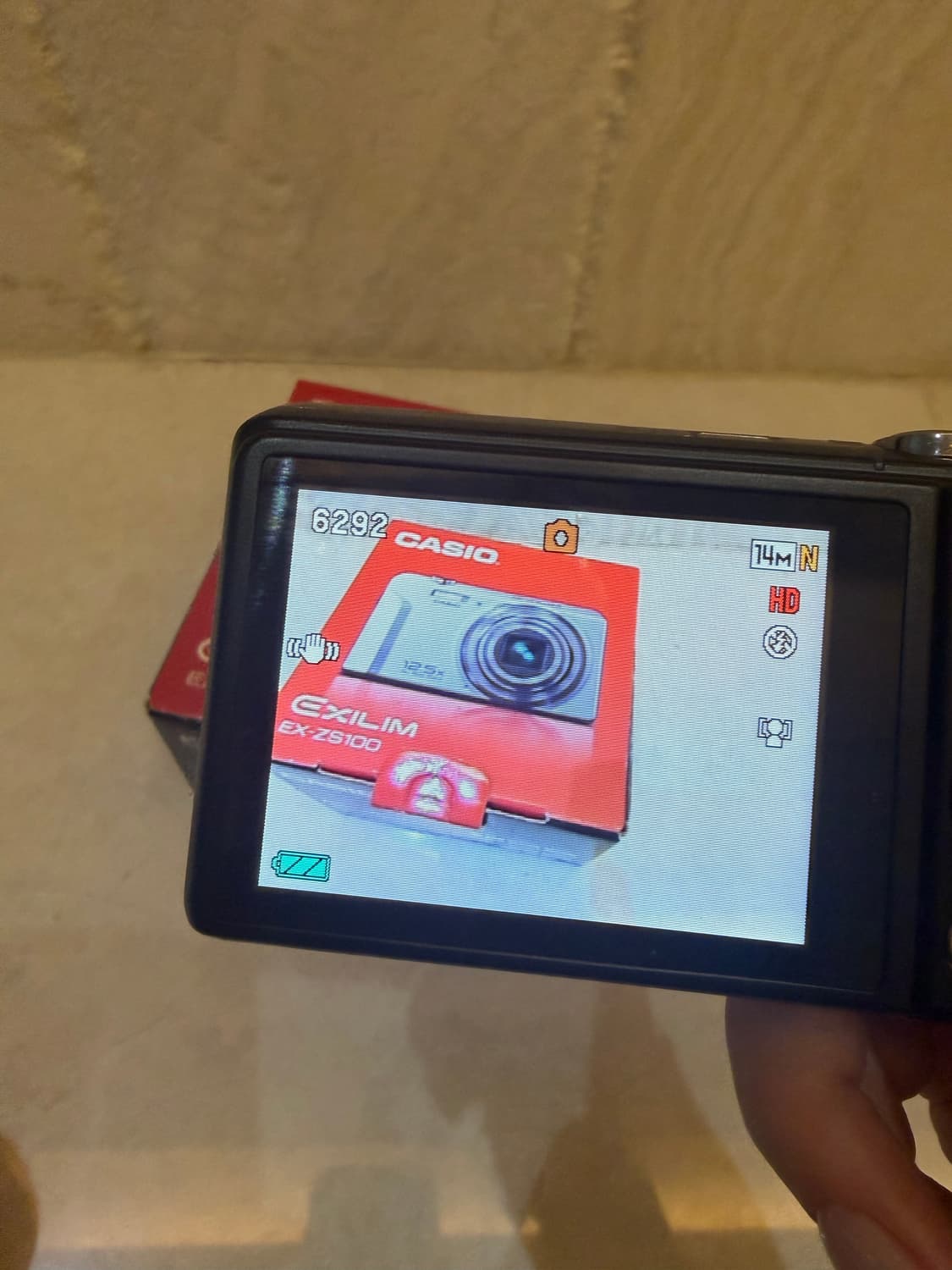 카시오 엑슬림 zs100 풀박스 - 빈티지디카 상품이미지7