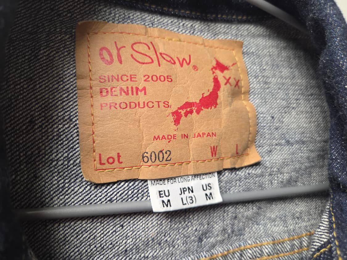 오어슬로우 2세대 청자켓 Lot 6002 (3사이즈/100-103) 상품이미지2