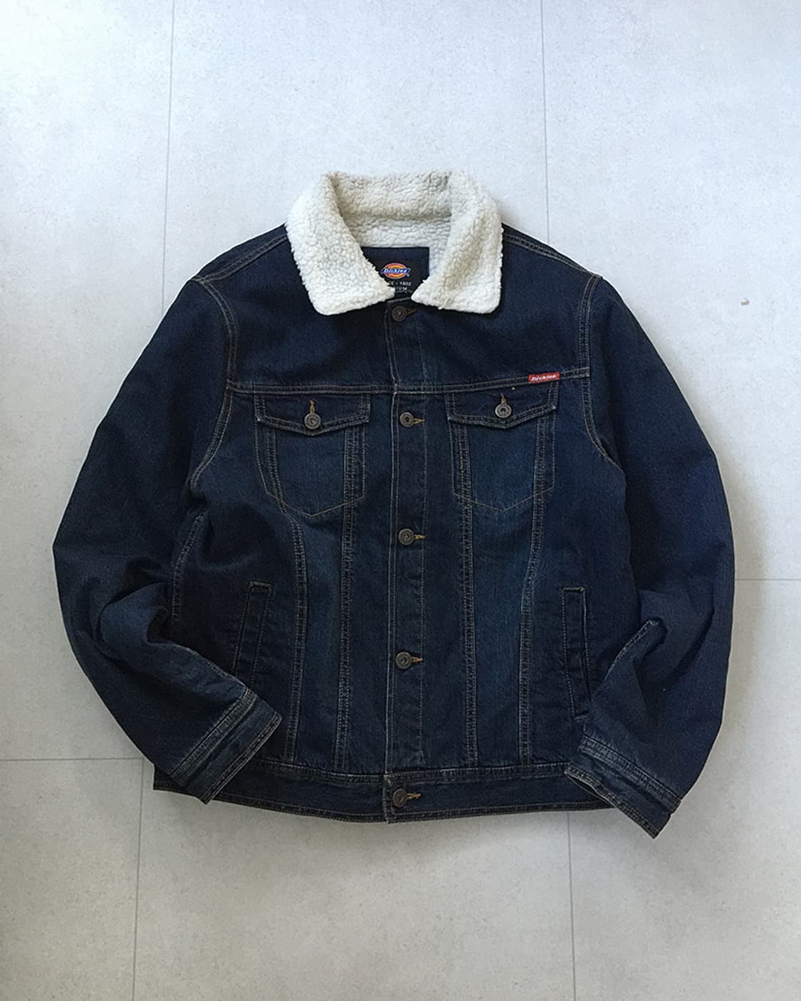 Unisex Dickies Sherpa-Lined Denim Jacket 상품이미지1
