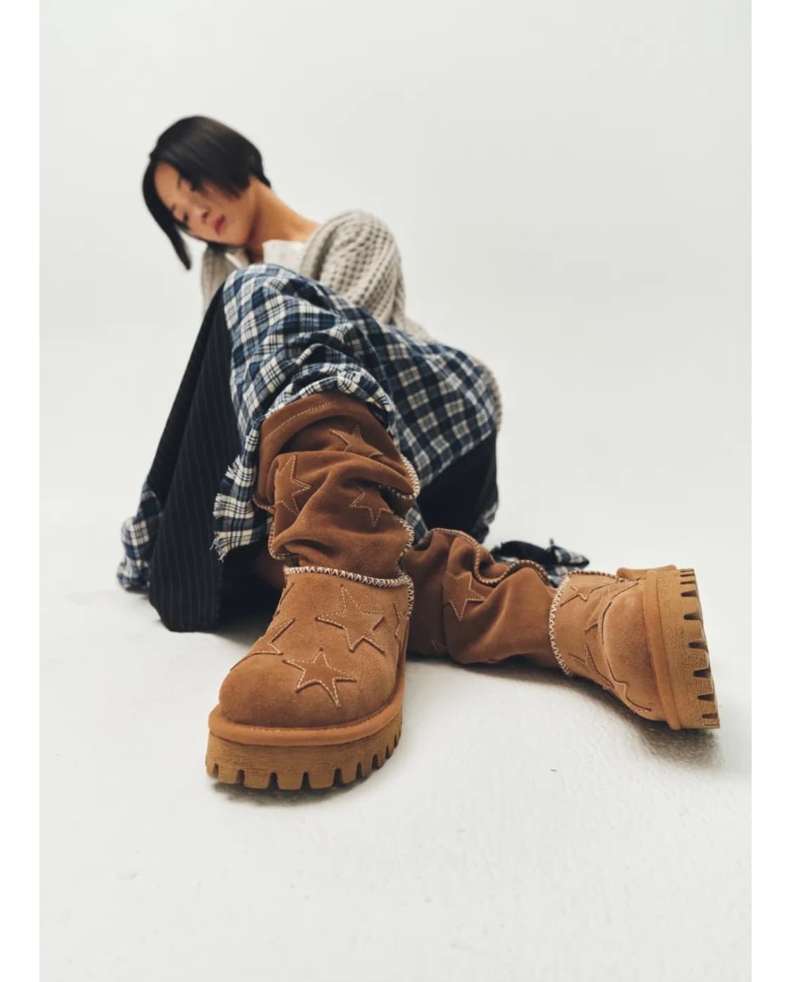 플리즈프로젝트 x 야세 노바 슬라우치 부츠 캐슈넛 카멜 m 상품이미지2