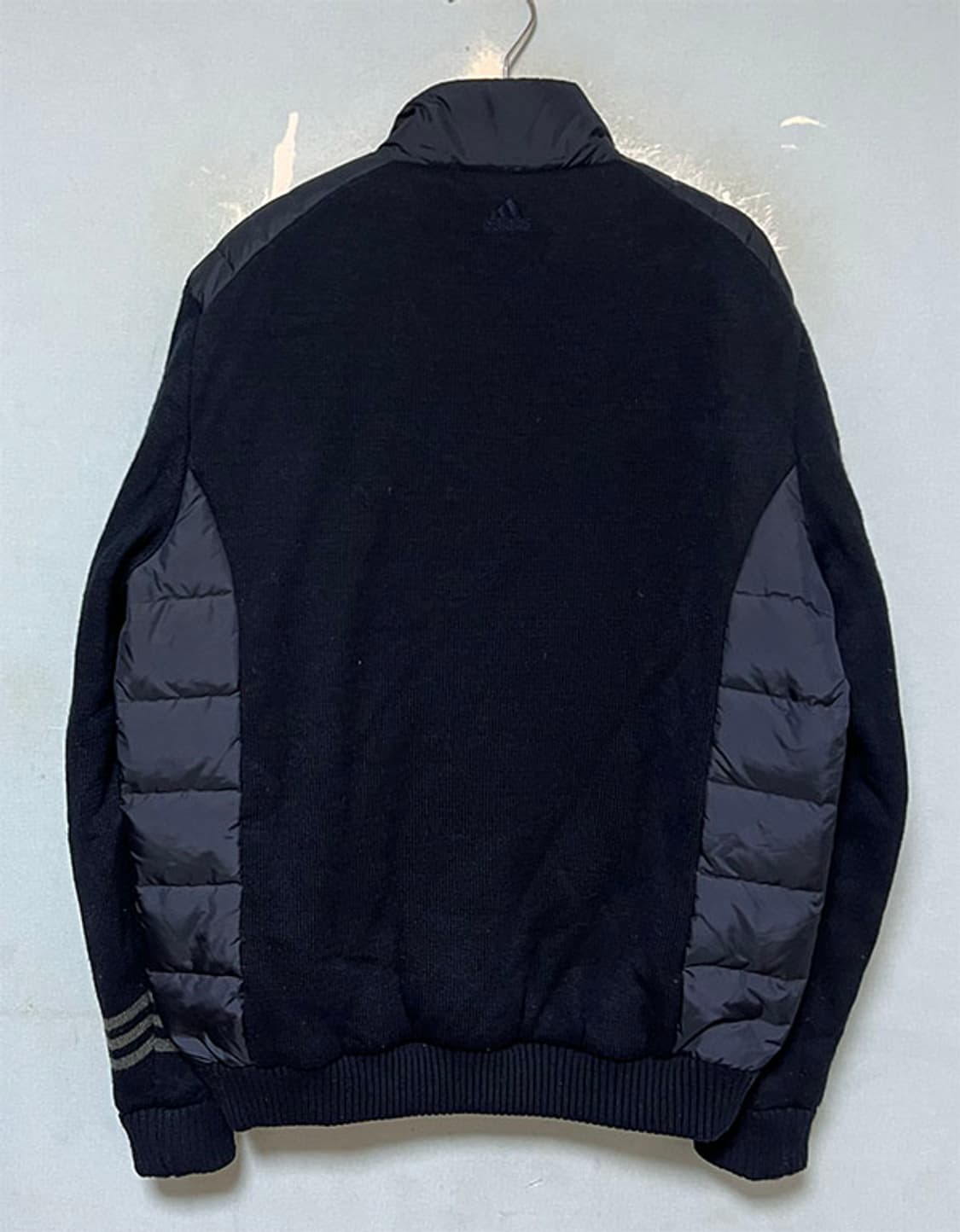 아디다스 남자패딩 니트집업 덕다운 캐주얼 105-110 상품이미지2