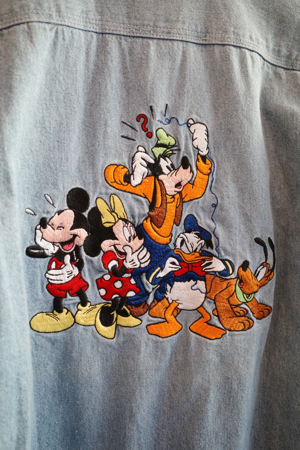 90s DISNEY 빈티지 데님 셔츠  상품이미지7
