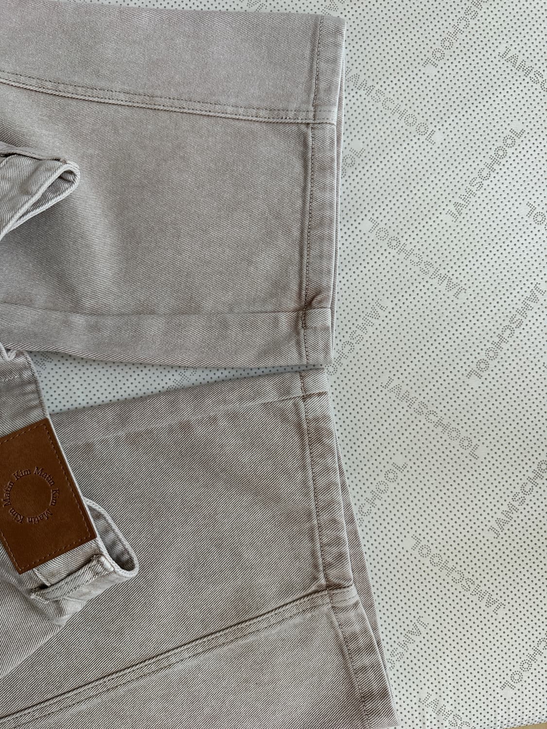 마뗑킴 사이드 포인트 데님(L) 상품이미지3