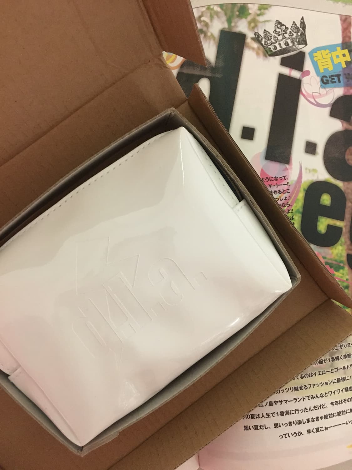 d.i.a 파우치 새상품 오네갸루 갸루 다이아 상품이미지2