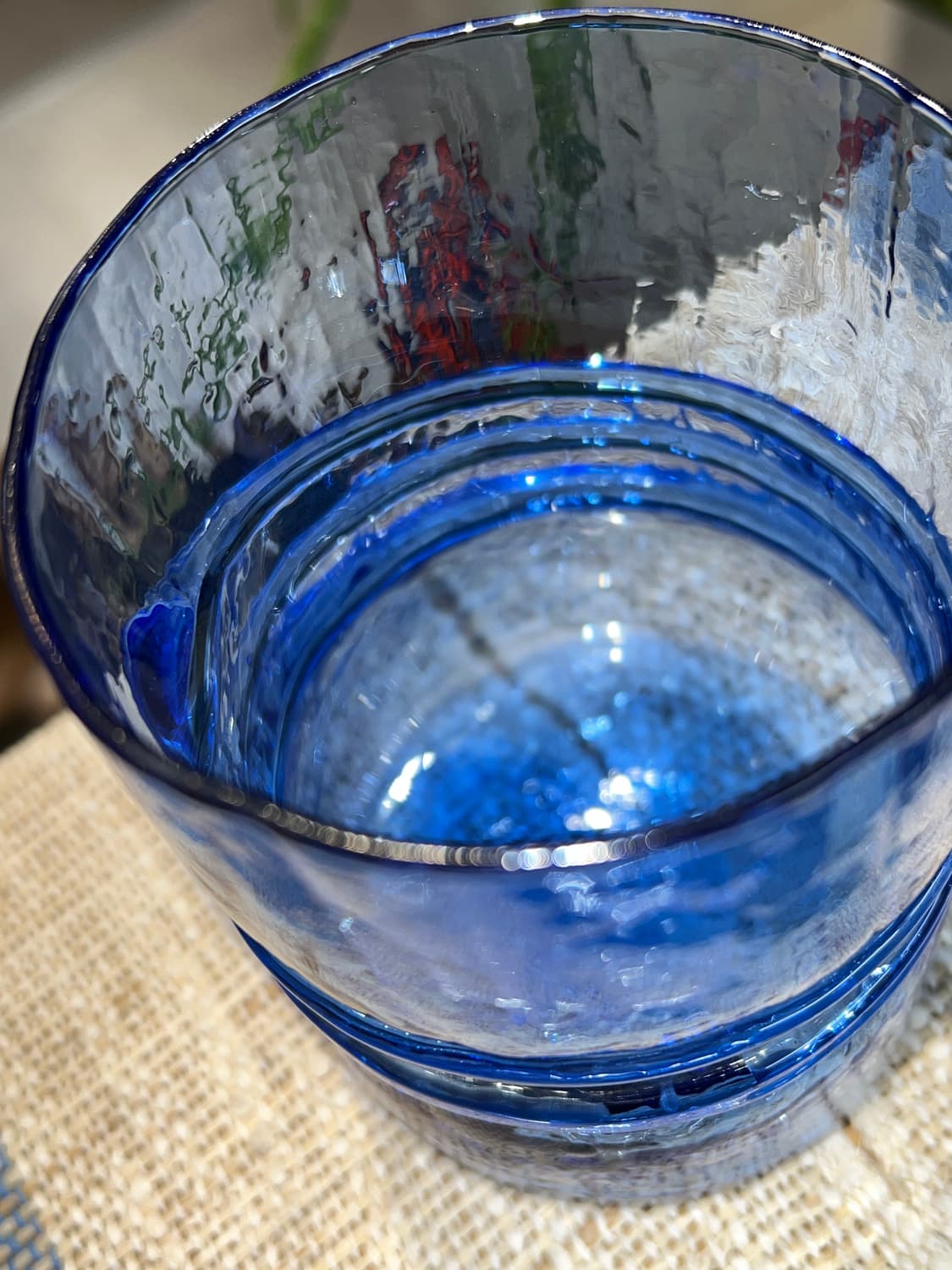 90 U.S.A studio hand blown Cobalt blue 상품이미지8