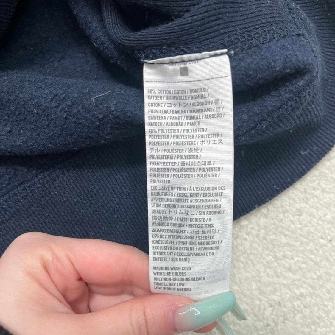 ABERCROMBIE & FITCH 프린팅 집업 S 상품이미지6