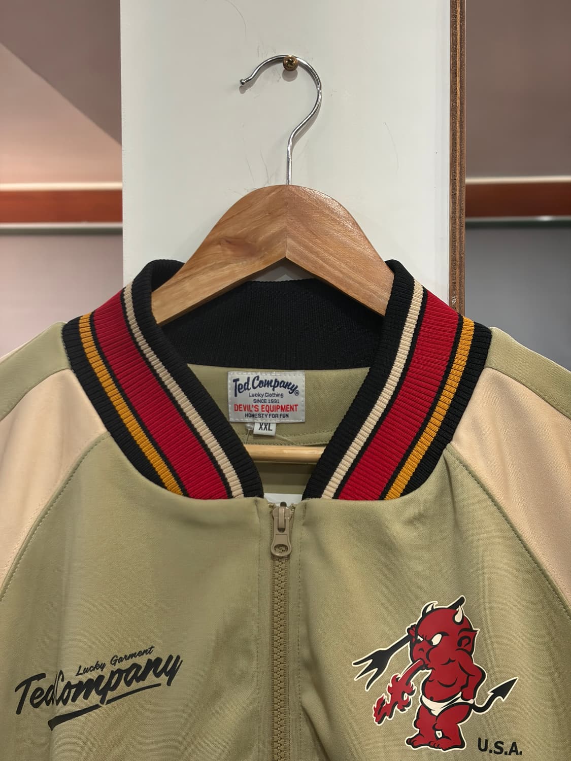 테드 컴퍼니 럭키 데빌 져지 자켓 XXL 상품이미지3